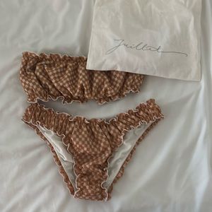 Juillet Lee top and bottom in Laurel fleur